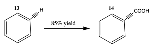 圖4 | 在流動中合成丙酸,停留時間少于 4 秒 圖4 | 在流動中合成丙酸,停留時間少于 4 秒