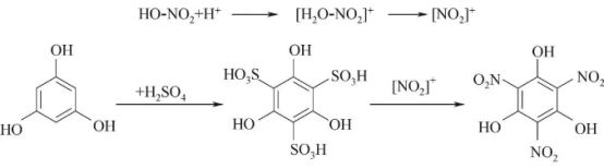 間苯三酚(PG)混酸硝化反應(yīng)機(jī)理 間苯三酚(PG)混酸硝化反應(yīng)機(jī)理